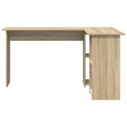 Walplus Desk With Shelf Sonoma Oak 142 X 102 X 73 Cm Engineered Wood - thumbnail 5