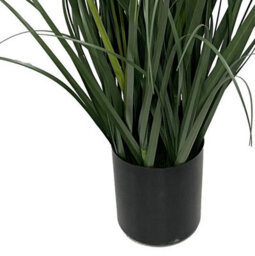 Leaf 95Cm Artificial Grass Plant Potted With Flower Detail - thumbnail 4