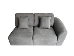 DS Living The Veneto 5 Seater Lounger Sofa In Dark Grey Or Cream - thumbnail 7