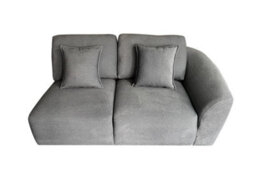 DS Living The Veneto 5 Seater Lounger Sofa In Dark Grey Or Cream - thumbnail 9