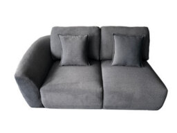 DS Living The Veneto 5 Seater Lounger Sofa In Dark Grey Or Cream - thumbnail 5