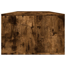 Berkfield Coffee Table Smoked Oak 102X55X35 Cm Engineered Wood - thumbnail 5