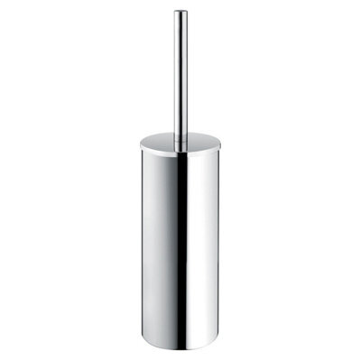 Plum&clay Ronda Round Chrome Toilet Brush & Holder - image 1