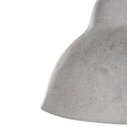 Wyld and Coco Luma Living Grey Papier-Mâché Pendant Lamp, Handmade Shade, W33 X H132Cm, Led-Friendly - thumbnail 6