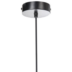 Wyld and Coco Luma Living Grey Papier-Mâché Pendant Lamp, Handmade Shade, W33 X H132Cm, Led-Friendly - thumbnail 7