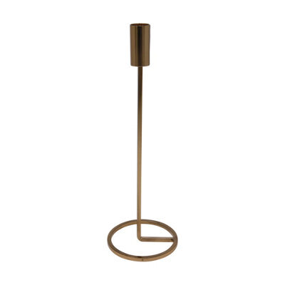 Urbn-Living Urbnliving Metal Candlestick Taper Gold Candle Holder Stand Home Décor Wedding Table Centrepiece - image 1