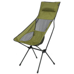 Folding Outdoor Chair With Carry Bag Green, Pack Away Easy, Durable - thumbnail 1