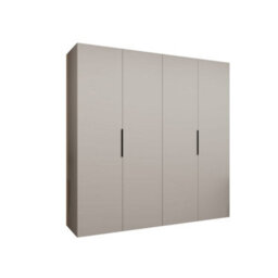 Arte Cashmere Marbella I Hinged Door Wardrobe 200Cm - Subtle Sophistication And Practical Storage - thumbnail 2
