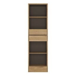Furniture To Go Shetland Tall Narrow 3 Drawer Bookcase - thumbnail 3