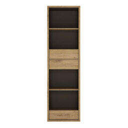 Furniture To Go Shetland Tall Narrow 3 Drawer Bookcase - thumbnail 2