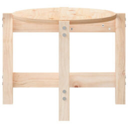 Berkfield Coffee Table 87X48X35 Cm Solid Wood Pine - thumbnail 6