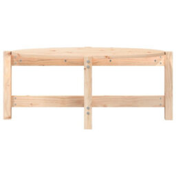 Berkfield Coffee Table 87X48X35 Cm Solid Wood Pine - thumbnail 5