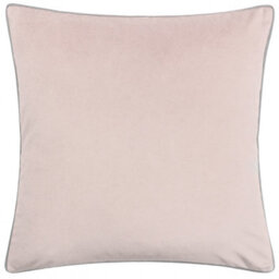 Paoletti Meridian Velvet Feather Rich Cushion - thumbnail 1