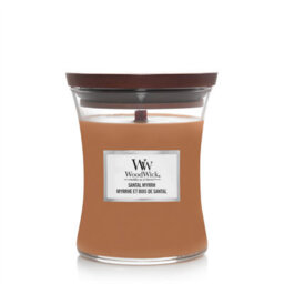Woodwick Candle Santal Myrrh Medium Hourglass - thumbnail 1