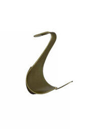 Charles Watson Brass Picture Frame Hanging Moulding Hooks Pack Of 5 - thumbnail 1