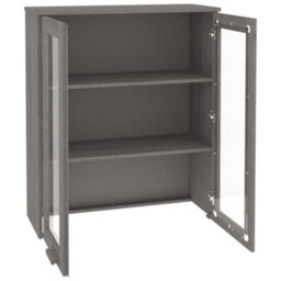 Berkfield Top For Highboard Light Grey 85X35X100 Cm Solid Wood Pine - thumbnail 6