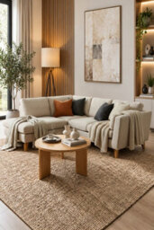 Loft Home Aria Classic Left Hand Facing Corner Chaise - thumbnail 1
