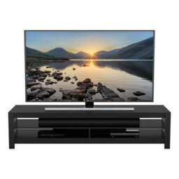 "Avf Calibre 1.8M Tv Stand, For Tvs Up To 85"" - Black Oak" - thumbnail 4
