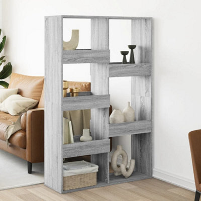 Berkfield Room Divider Grey Sonoma 100X33X155.5 Cm Engineered Wood - image 1
