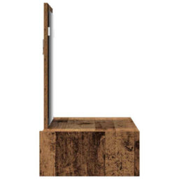 Walplus Dressing Table Brown 60 X 40 X 70 Cm Engineered Wood - thumbnail 7