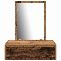 Walplus Dressing Table Brown 60 X 40 X 70 Cm Engineered Wood - thumbnail 6