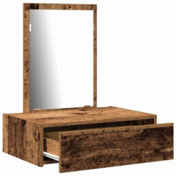 Walplus Dressing Table Brown 60 X 40 X 70 Cm Engineered Wood - thumbnail 5
