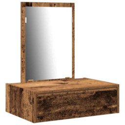 Walplus Dressing Table Brown 60 X 40 X 70 Cm Engineered Wood - thumbnail 2