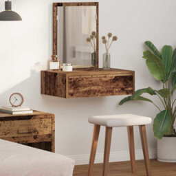 Walplus Dressing Table Brown 60 X 40 X 70 Cm Engineered Wood - thumbnail 1