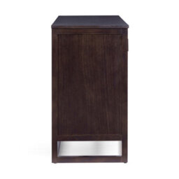 Teamson Home Hatteras Wooden Sideboard 3 Drawers 2 Doors, Espresso - thumbnail 7