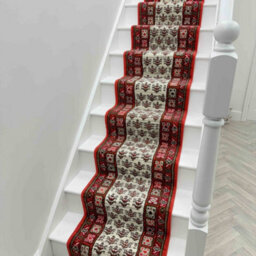 Mayan Stair Runner - Soft & Durable Carpet Runner For Stairs & Staircases, Multiple Lengths - thumbnail 7