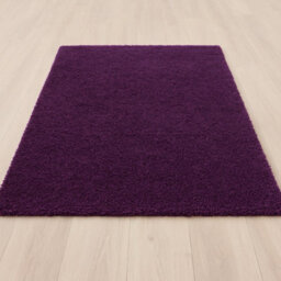Uetian Purple Shaggy Rug 60X110 Cm Compact 5Cm Dense Pile Rug For Doorway Bedside - thumbnail 6