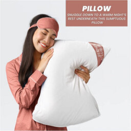 Gc Gaveno Cavailia Duck Feather Pillows 2 Pack Hotel Quality Standard Size (50X70 Cm) Medium-Firm Support For Head & Neck Pillow - thumbnail 3