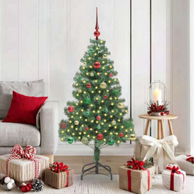 Vidaxl Christmas Tree With 150 Leds With Stand Green 150 Cm Pvc - image 1