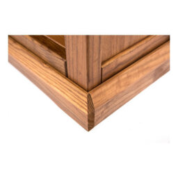Cabinet Bits Salerno Light Wood Bookcase 90X90X30Cm - thumbnail 5