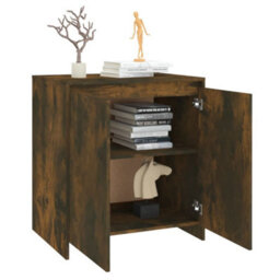 Vidaxl Sideboard Smoked Oak 70X41X75 Cm Engineered Wood - thumbnail 5
