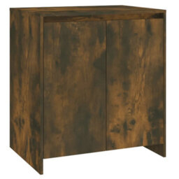 Vidaxl Sideboard Smoked Oak 70X41X75 Cm Engineered Wood - thumbnail 1