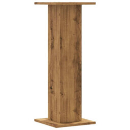 Walplus Plant Stands 2 Pcs Artisian Oak 30X30X80 Cm Engineered Wood - thumbnail 5