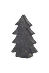 Amalfi Grey Medium Christmas Tree Modern Holiday Decor Centerpiece - thumbnail 1