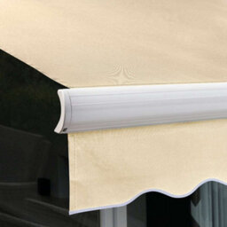 Primrose Awnings 3.0M X 2.5M Retractable Electric Full Cassette Ivory Awning Outdoor Patio Canopy - thumbnail 6