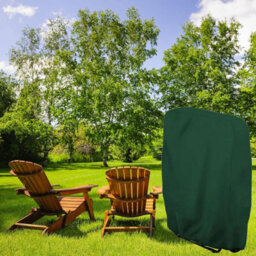 Piece For Folding Garden Chairs, Cover And Storage Bag, Windproof Oxford Protective Cover, Waterproof, Relaxing Lounge Chair - thumbnail 3
