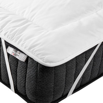 Beliani Polyester Mattress Topper Aizkorri 180 X 200 Cm (Super King Size) - image 1