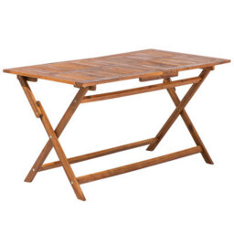Beliani Garden Dining Set 6 Seater Cento With Cushions Acacia Wood Brown - thumbnail 4