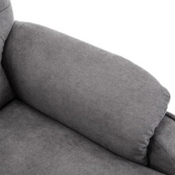 More4Homes Charlbury Fabric Recliner Armchair Sofa Fireside Chair Reclining Cinema (Charcoal) - thumbnail 6