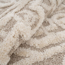 Loomed Silver Modern Abstract Living Area Rug 120Cm X 170Cm - thumbnail 5
