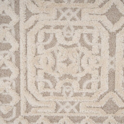 Loomed Silver Modern Abstract Living Area Rug 120Cm X 170Cm - thumbnail 4