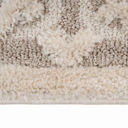 Loomed Silver Modern Abstract Living Area Rug 120Cm X 170Cm - thumbnail 3