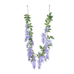 Wisteria Party Garland 1.9M - Lilac - thumbnail 6