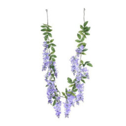 Wisteria Party Garland 1.9M - Lilac - thumbnail 4