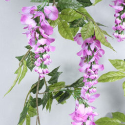 Wisteria Party Garland 1.9M - Lilac