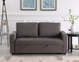 Mattress Guru Fabric 2 Seater Double Sleep Grey, Brown & Lime Omari Modern Stylish (Sofa Bed) - thumbnail 5